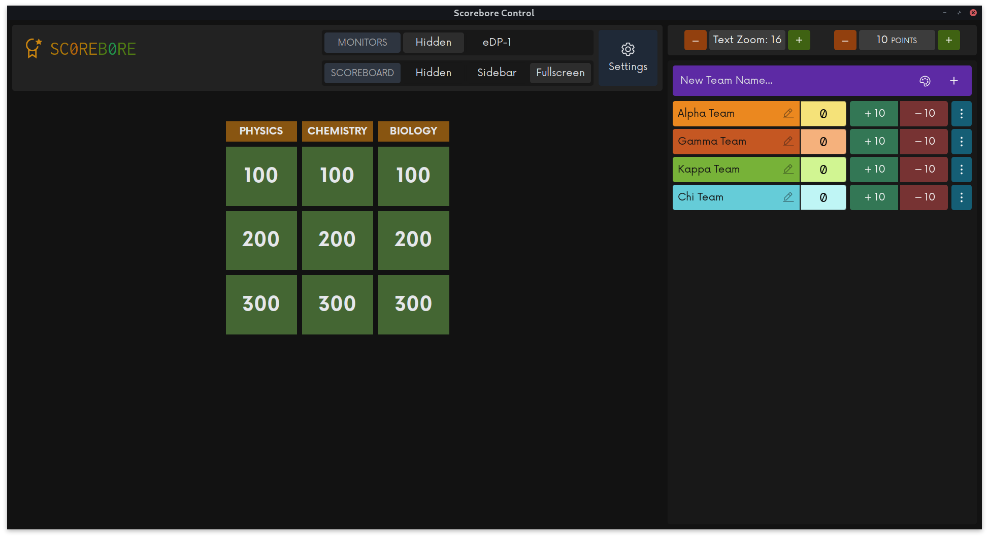 Scorebore 2